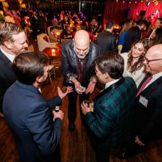 Enthusiasm abounds as Magic fills the air as this party magician mesmerizes folks 