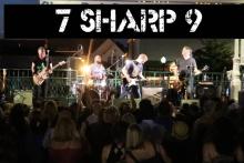 7 Sharp 9 Band on stage